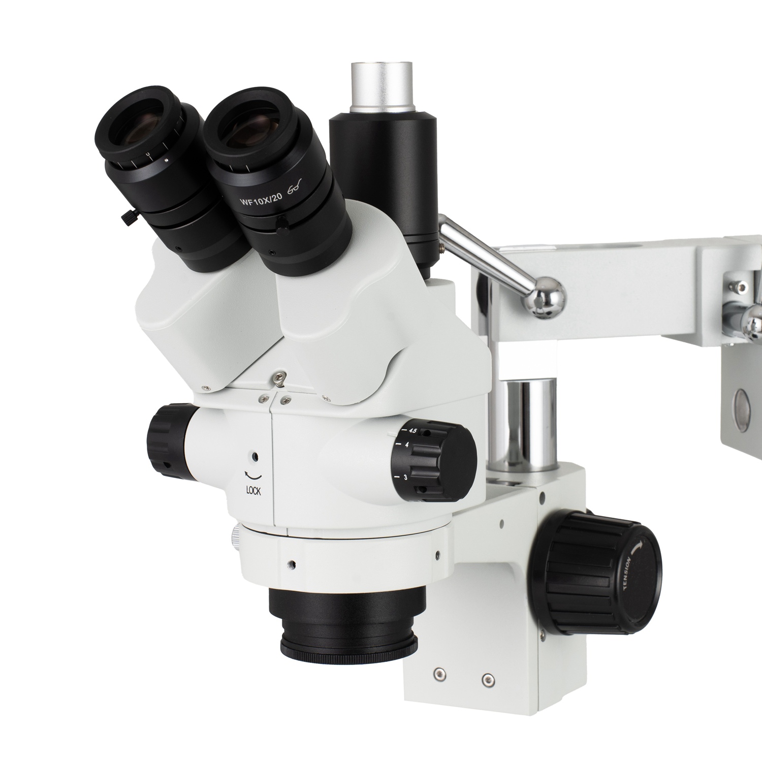 Amscope Microscope Stereo 7X-45X - Стереомикроскоп AmScope с 7-кратным-45-кратным увеличением, симультанной