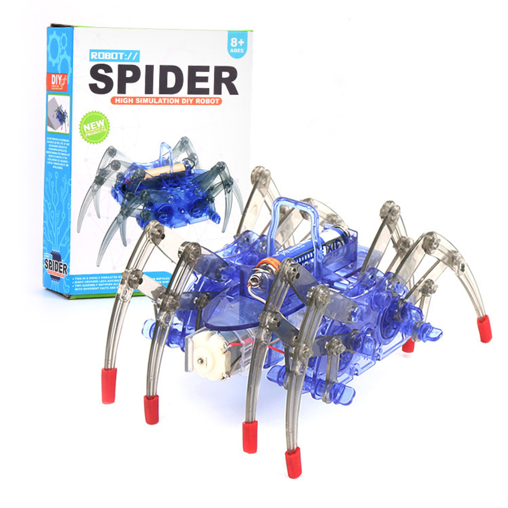 Science Project Kit - Электрический бионический робот-паук, набор для сборки