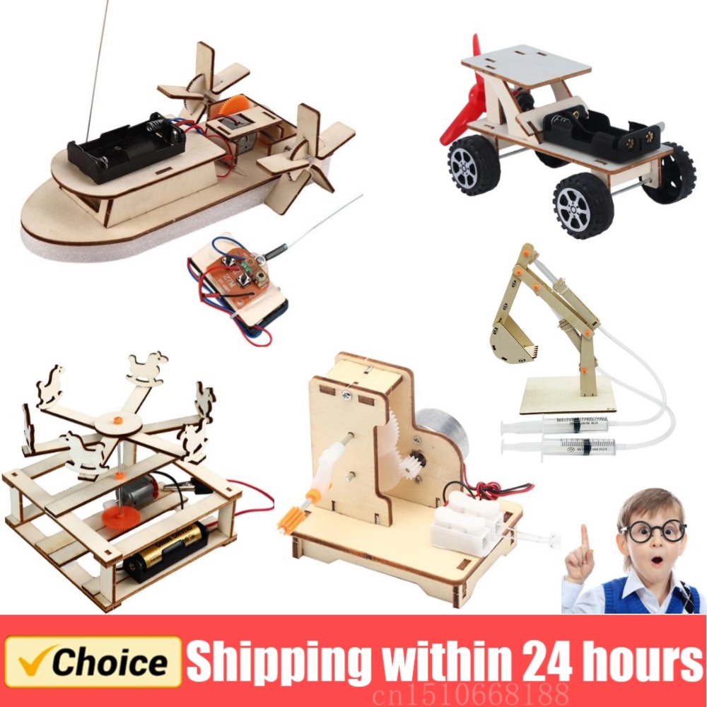 Science Project Kit - Модель Лодки «сделай сам», научные игрушки,
