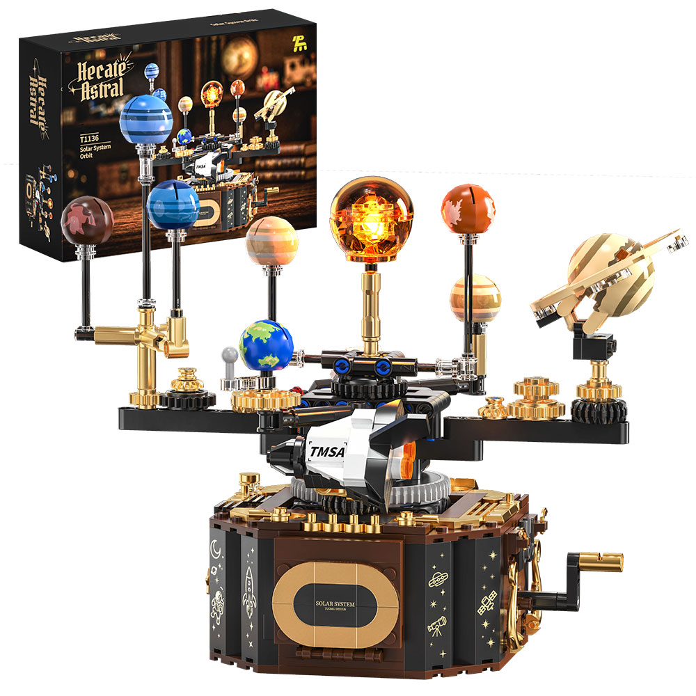 Solar System Orrery - Механическая модель Солнечной системы Оррея: конструктор-глобус