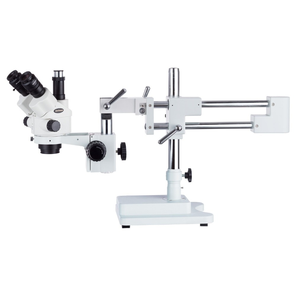 Amscope Microscope Stereo 7X-45X - AmScope 7X-45X Имитальнофокальный стереомикроскоп с запираемым