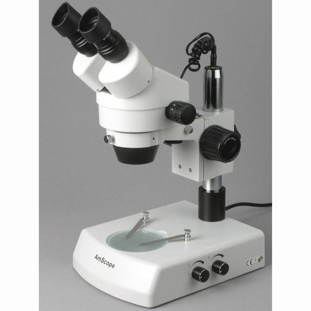 Бинокулярный стереомикроскоп с – обзор и цена Amscope Microscope Stereo 7X-45X