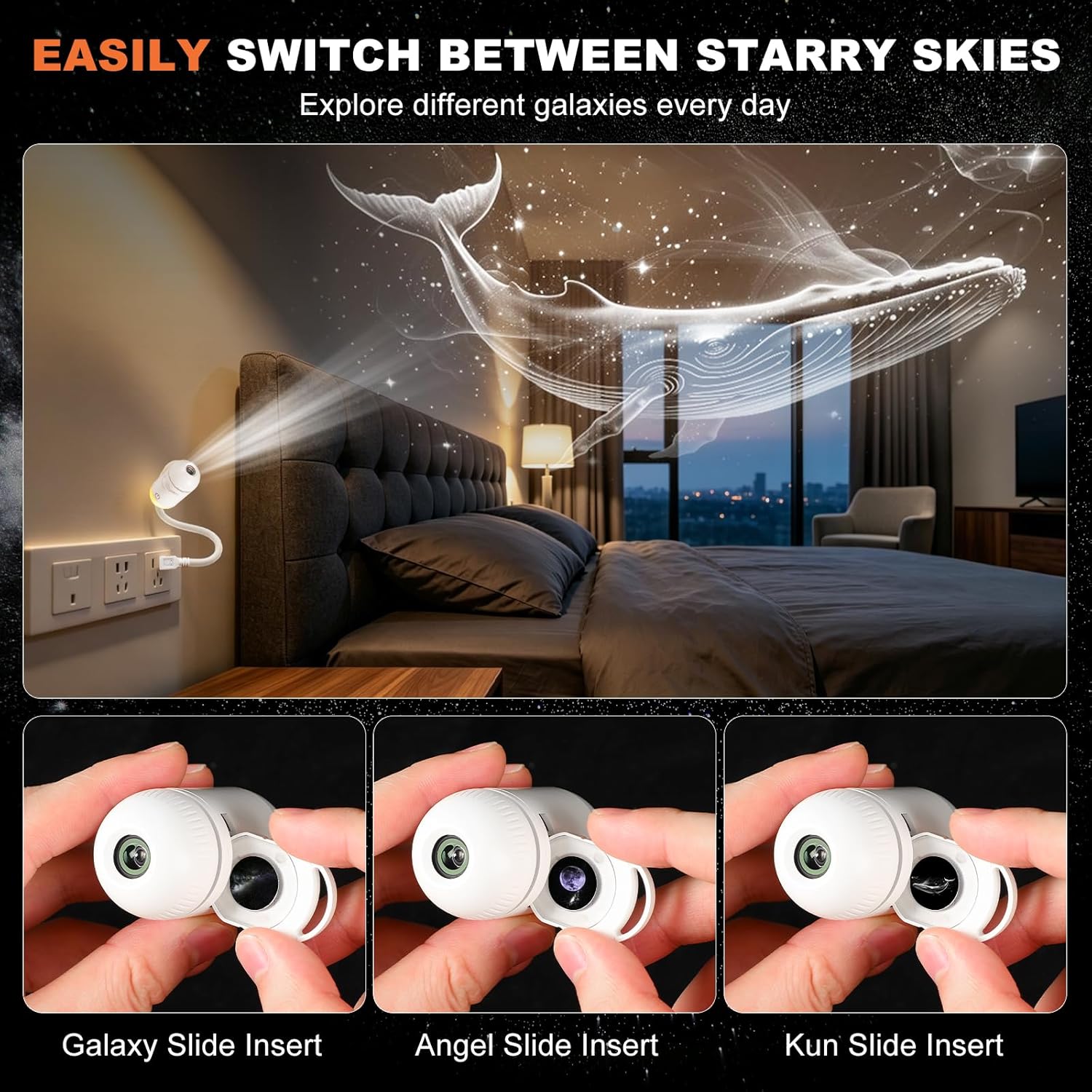 Проектор-ночник Galaxy, USB LE – обзор и цена Planetarium Projector Home