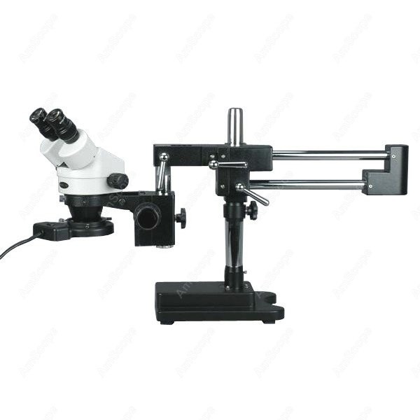 AmScope Бинокулярный зум Стере – обзор и цена Amscope Microscope Stereo 7X-45X