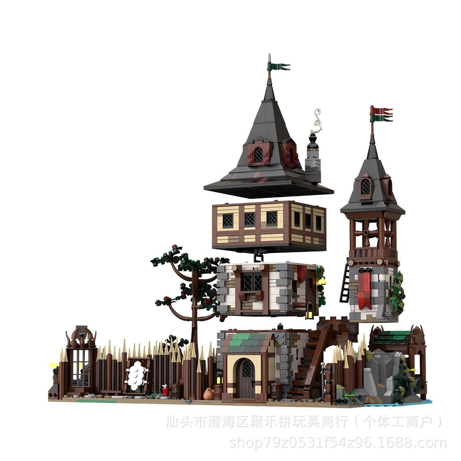 MOC Bear King Castle Мозаика С – обзор и цена Science And Hobby