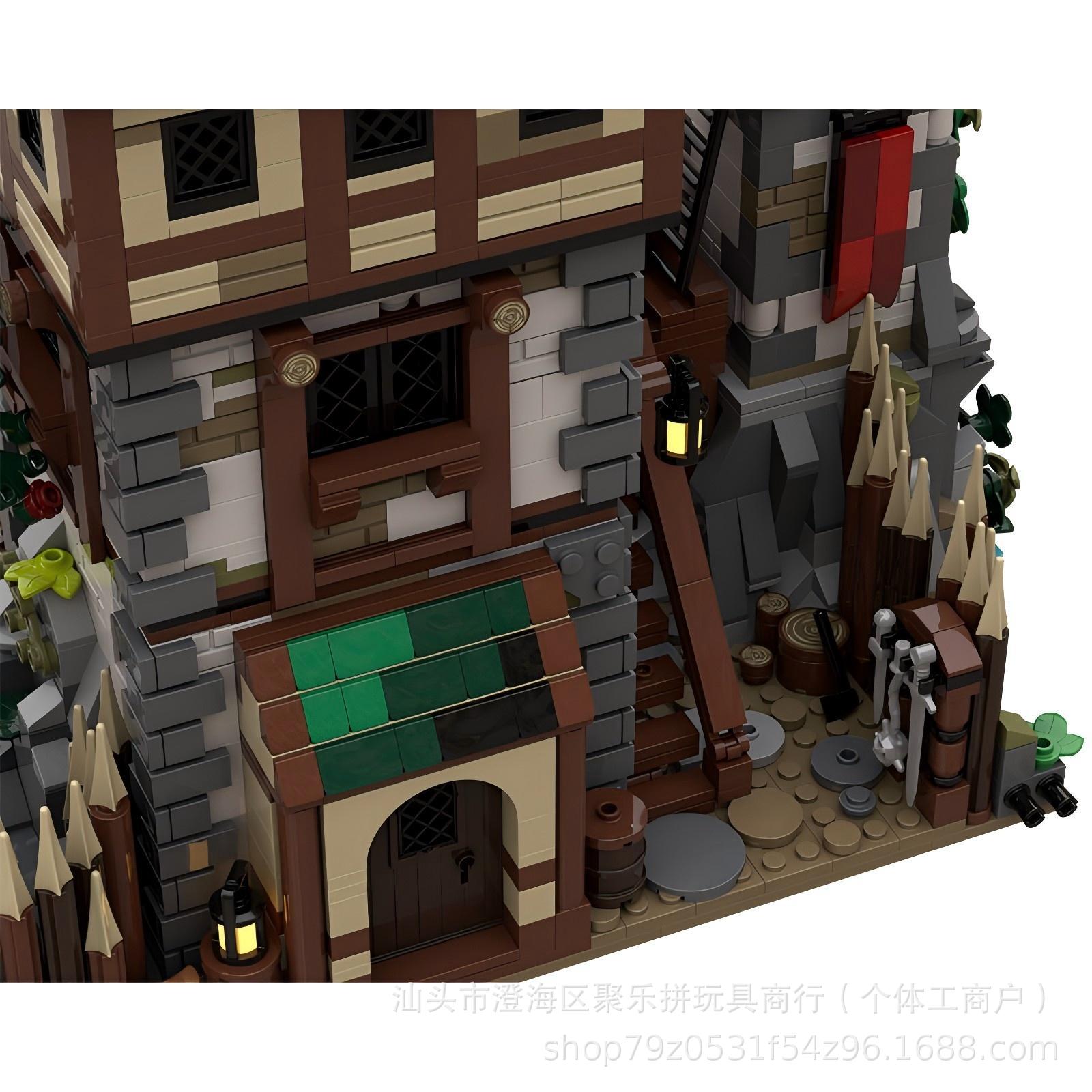 MOC Bear King Castle Мозаика С – обзор и цена Science And Hobby